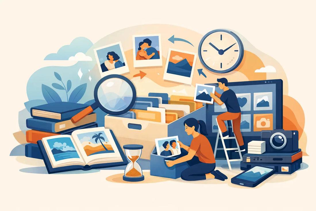 How Do I Organise a Lifetime of Memories Fast?